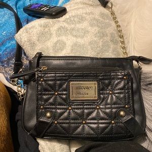 Nicole small black purse